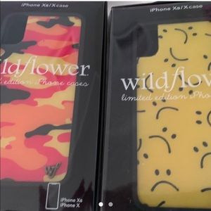 2 wild flower cases for the prive of one !